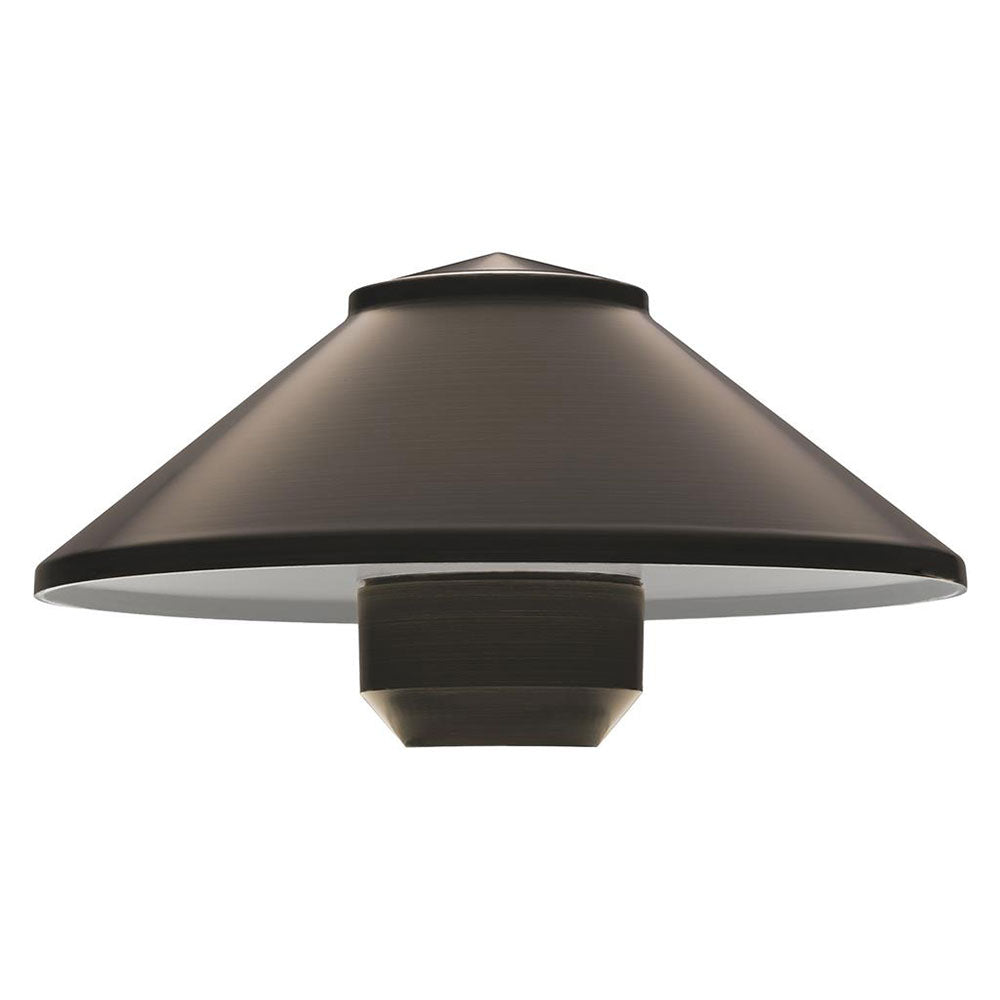 Dusk Medium Head 450mm 4W LED 12V DC Path Light Bronze / Tri-Colour - 19101