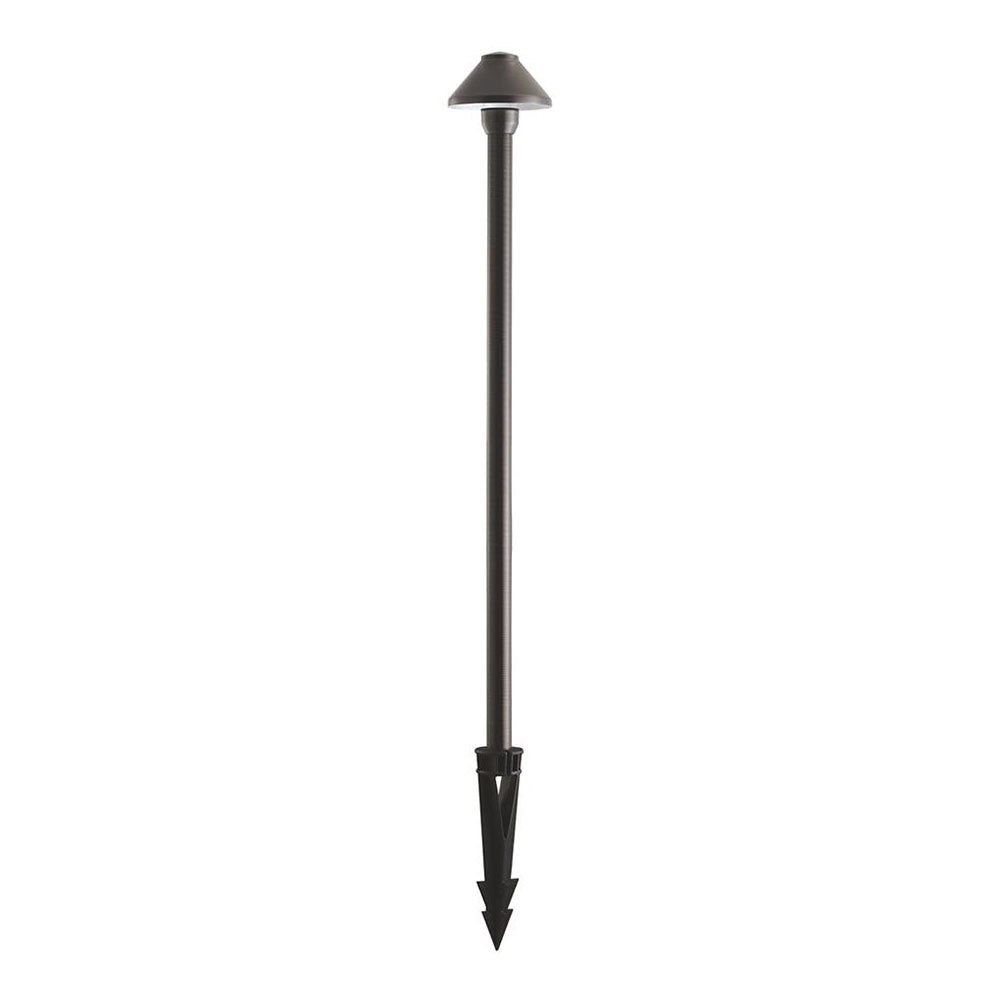 Dusk Small Head 610mm 4W LED 12V DC Path Light Bronze / Tri-Colour - 19104