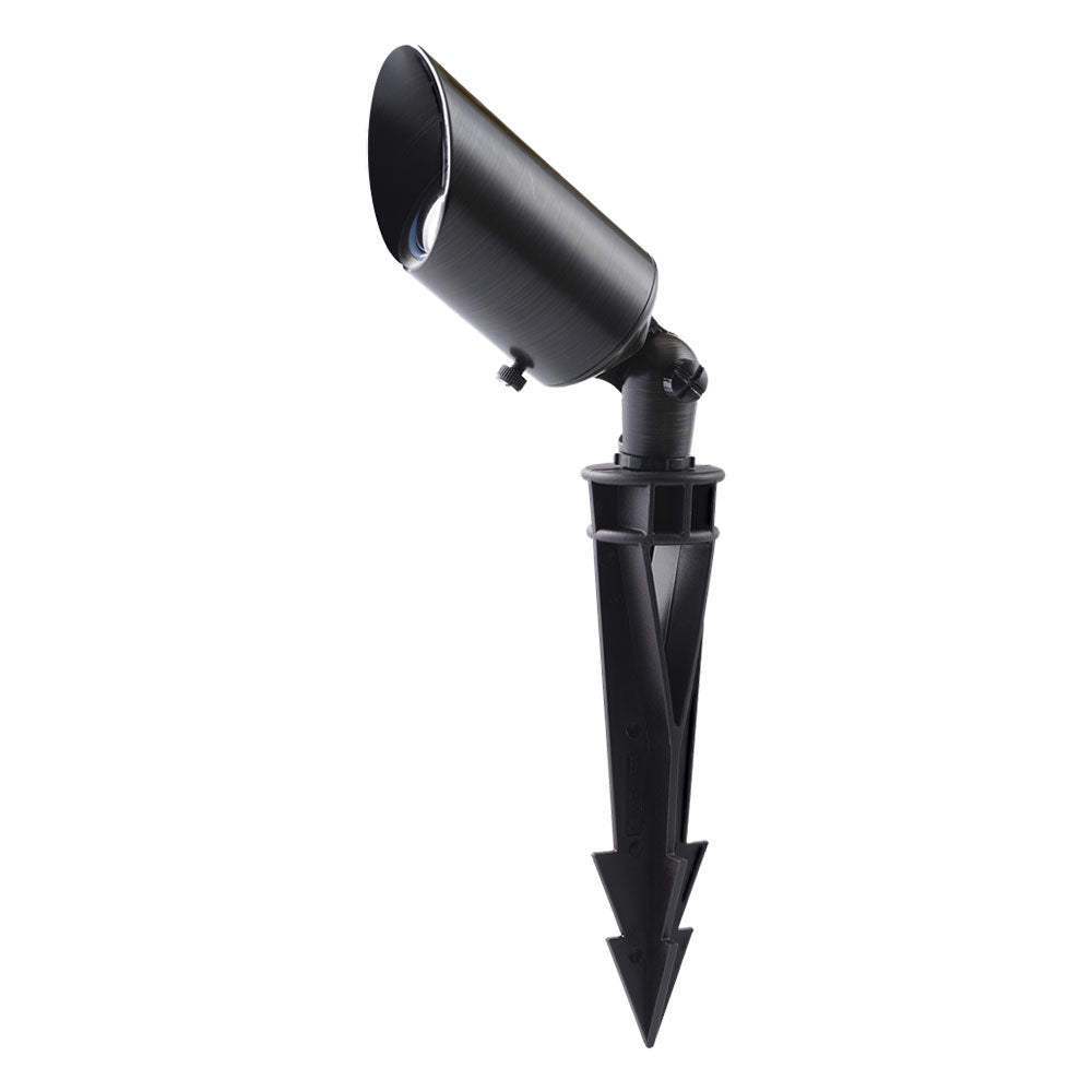 Dusk 6W 12V DC MR16 Spike Light Bronze / Tri-Colour - 19116