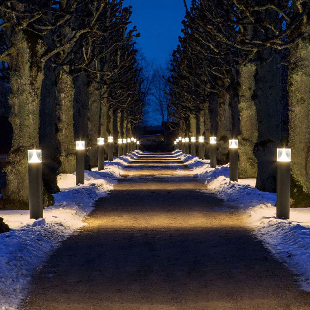 Egersund Large 20.3W LED Bollard Aluminium / Warm White - NLYS.1280AL