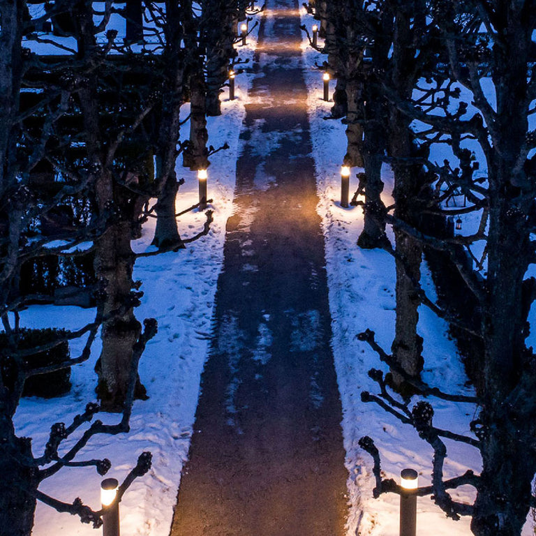 Egersund Large 20.3W LED Bollard Graphite / Warm White - NLYS.1280GR