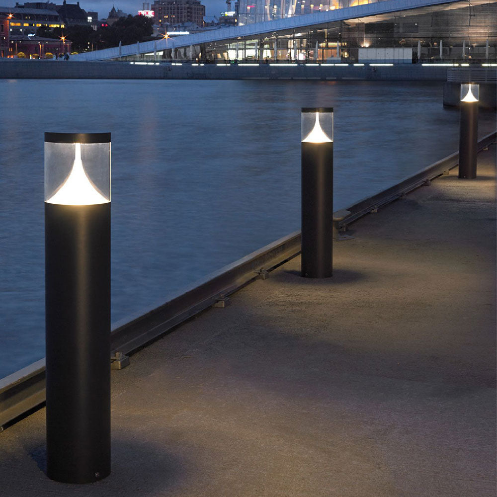 Egersund Large 20.3W LED Bollard Graphite / Warm White - NLYS.1280GR