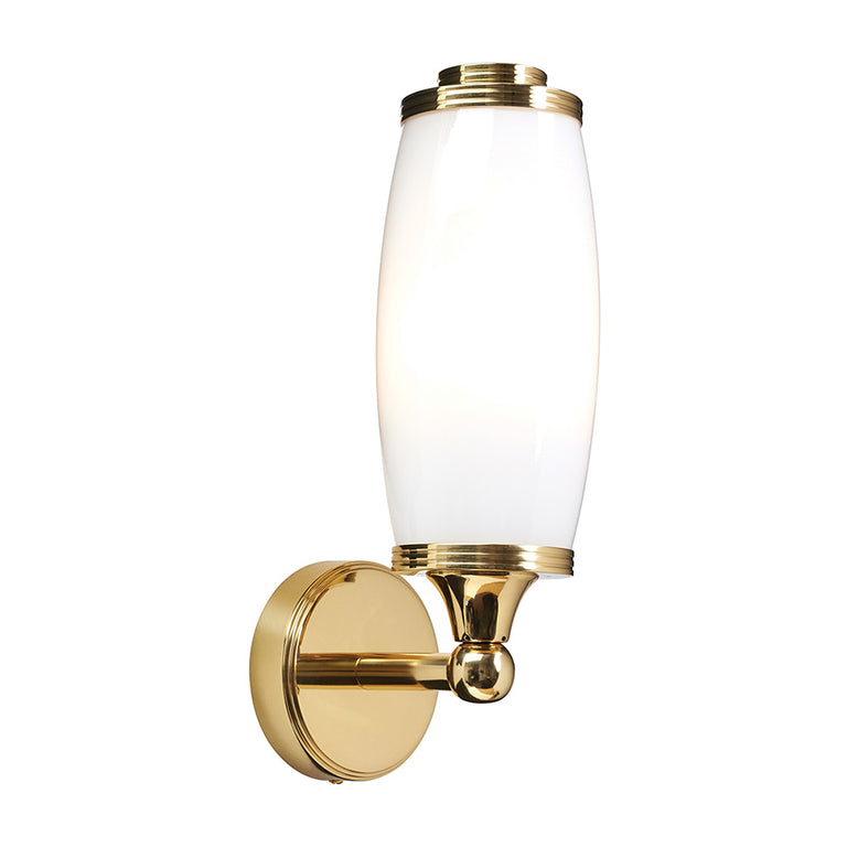 Eliot 1 Light 3W LED Wall Light Polished Brass - BATH-ELIOT1-PB