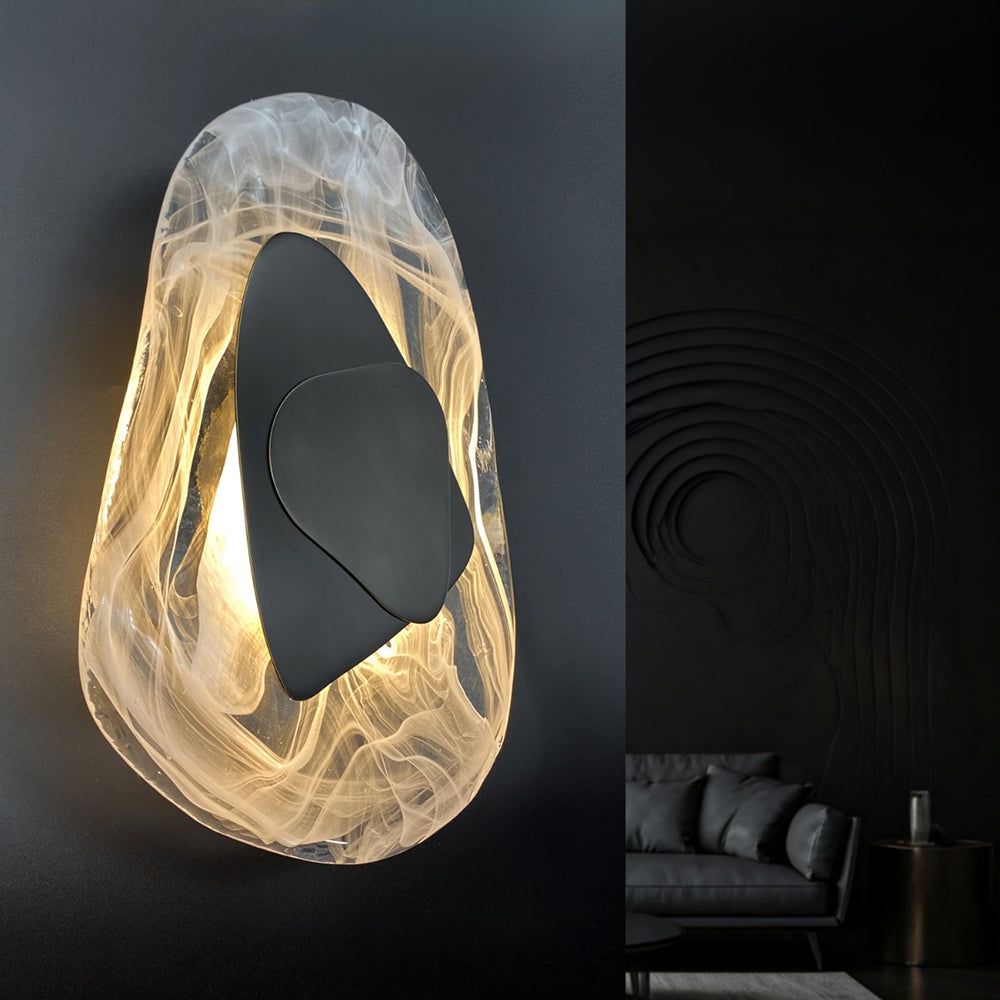 Ella LED Wall Light Black