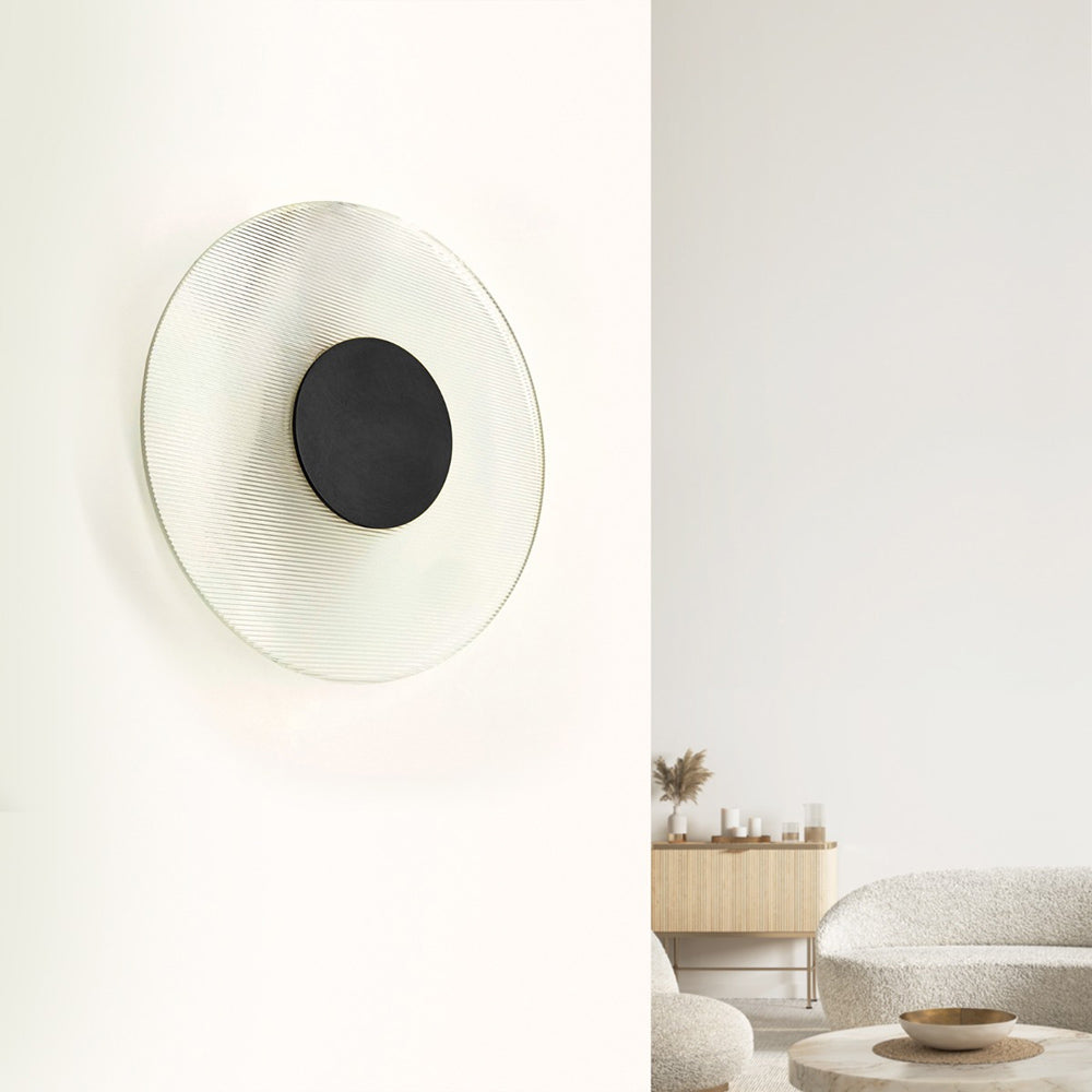 Ellipse 200 LED Wall Light Black
