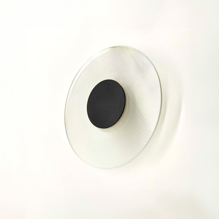 Ellipse 200 LED Wall Light Black
