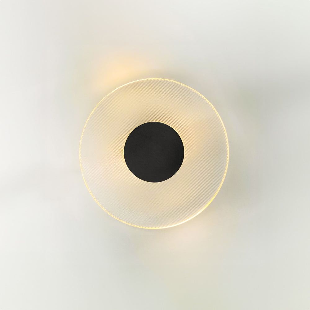 Ellipse 200 LED Wall Light Black