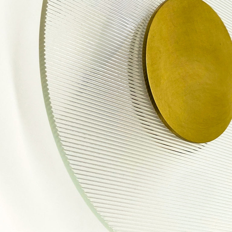 Ellipse 200 LED Wall Light Brass