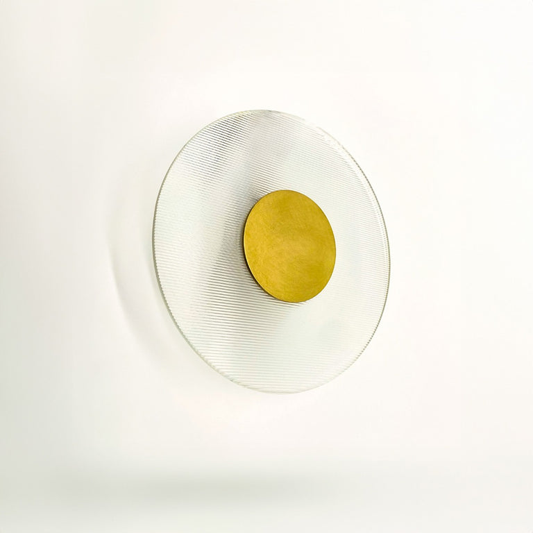 Ellipse 200 LED Wall Light Brass