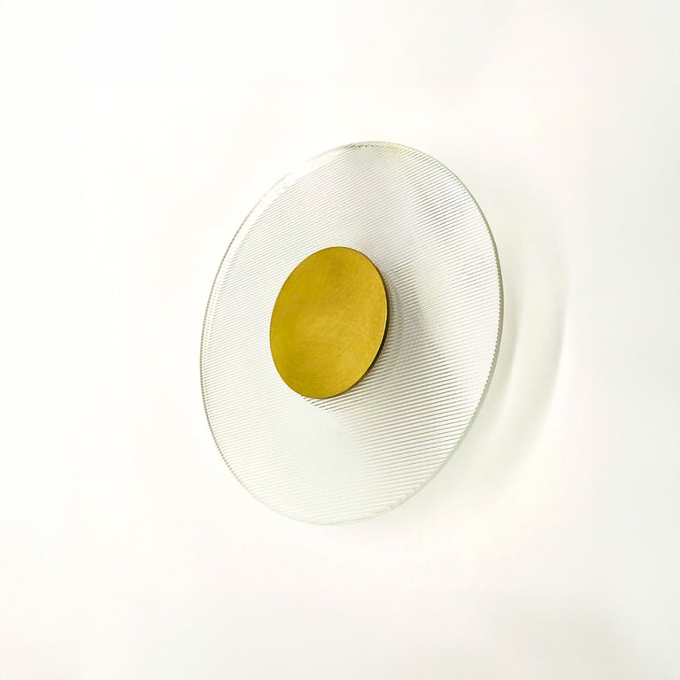 Ellipse 200 LED Wall Light Brass