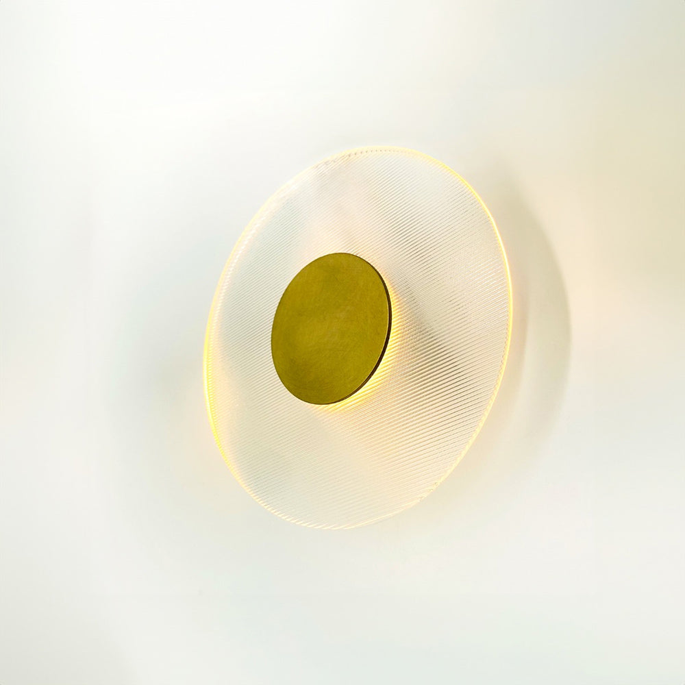 Ellipse 200 LED Wall Light Brass