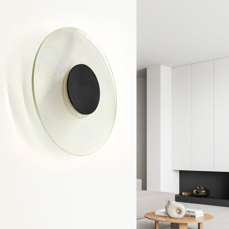 Ellipse 280 LED Wall Light Black