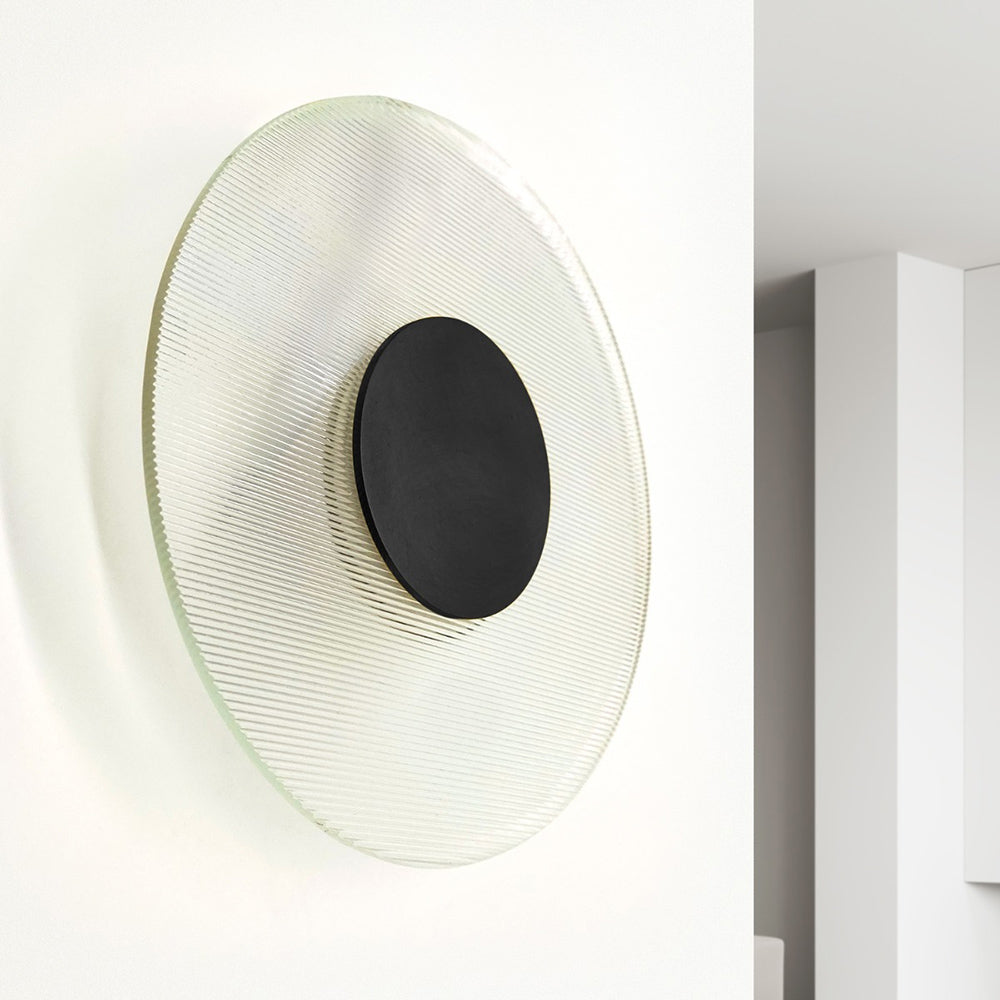 Ellipse 280 LED Wall Light Black