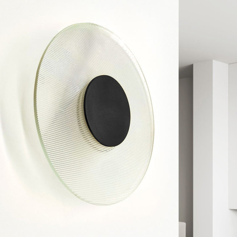 Ellipse 280 LED Wall Light Black
