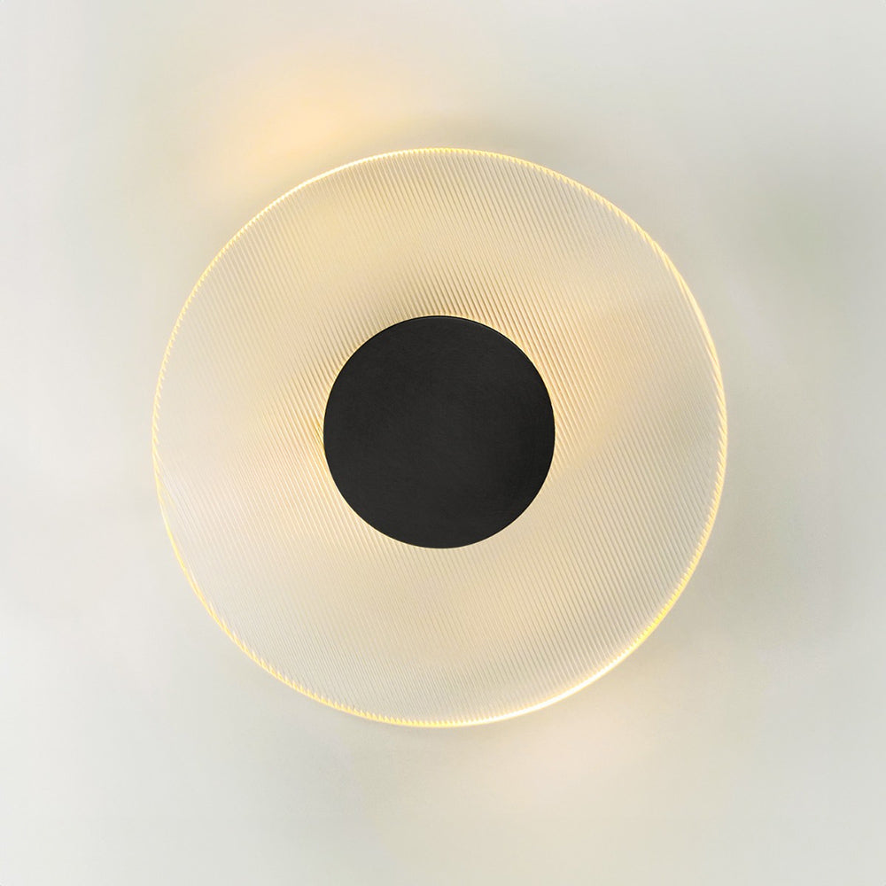 Ellipse 280 LED Wall Light Black
