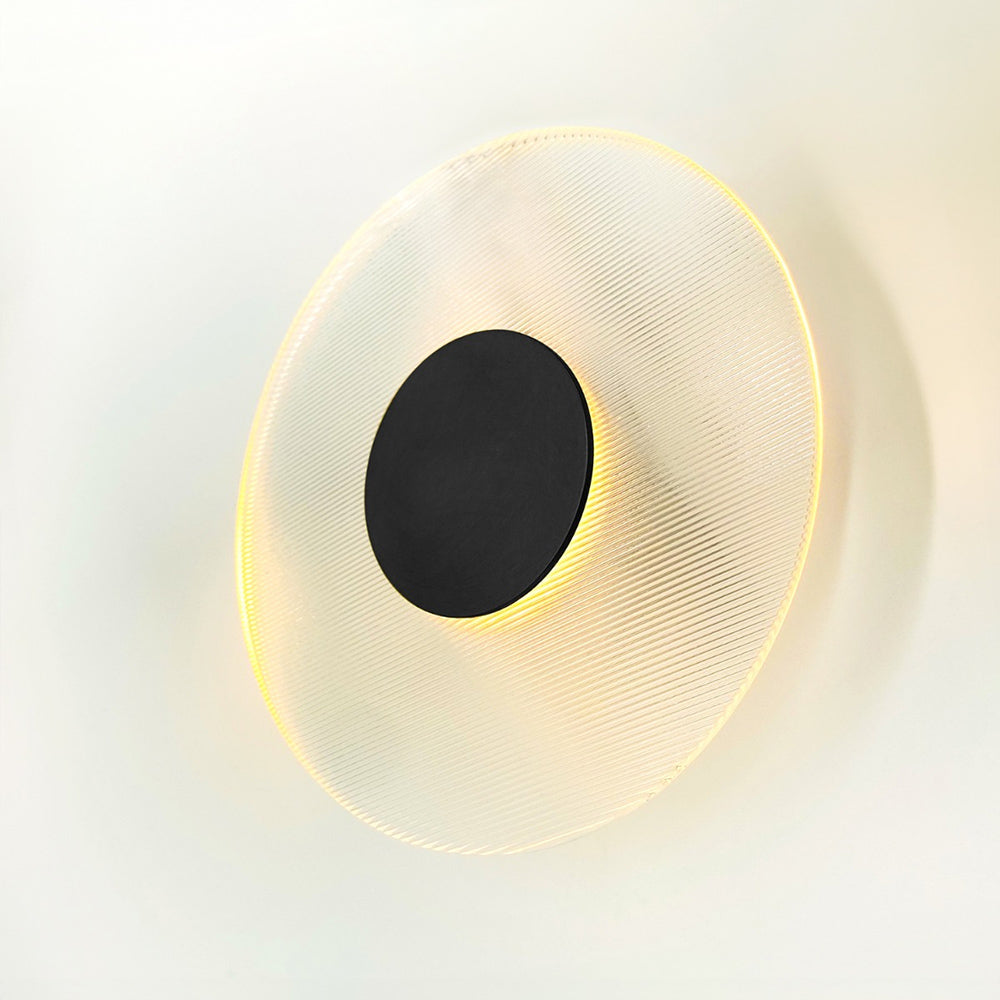 Ellipse 280 LED Wall Light Black