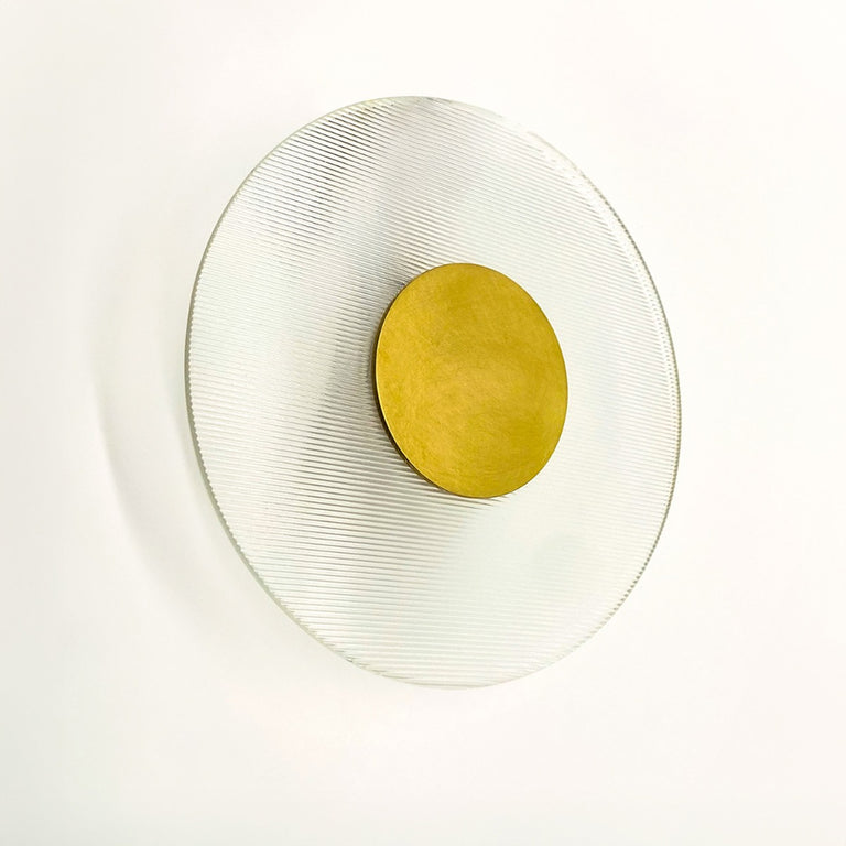 Ellipse 200 LED Wall Light Brass