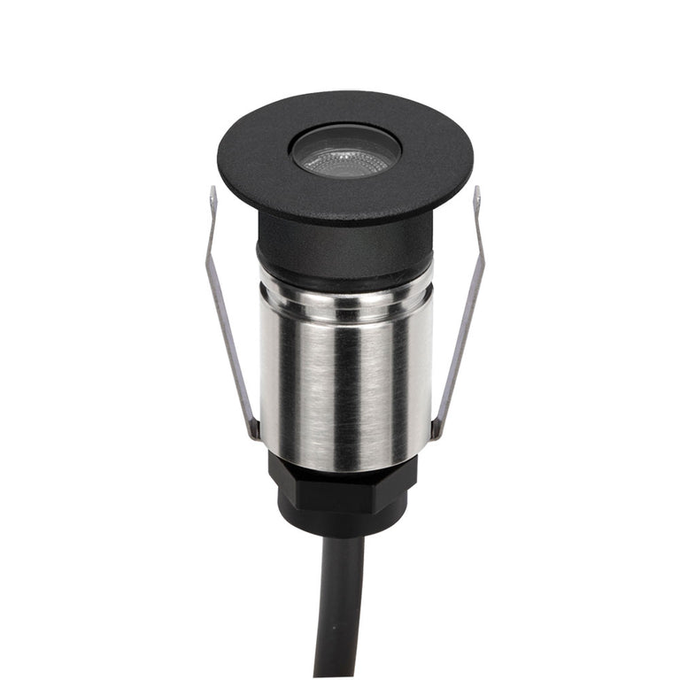 Emit-25 1W 24V DC 36° LED Round Open Decklight Black / RGBW - 10040