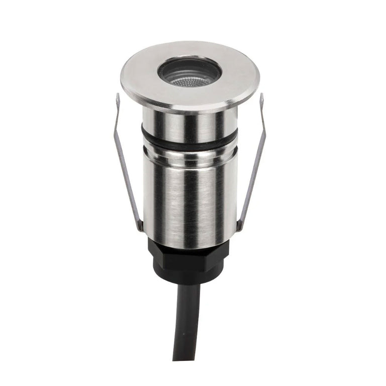 Emit-25 1W 24V DC 36° LED Round Open Decklight 316 Stainless Steel / RGBW - 10050