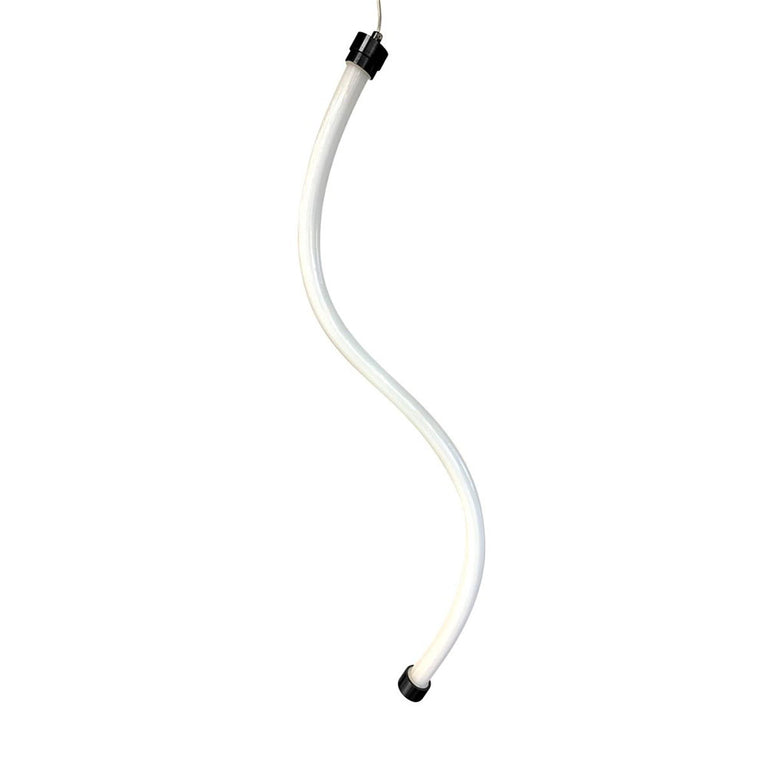 Esso 1 Light LED Pendant Black / Warm White