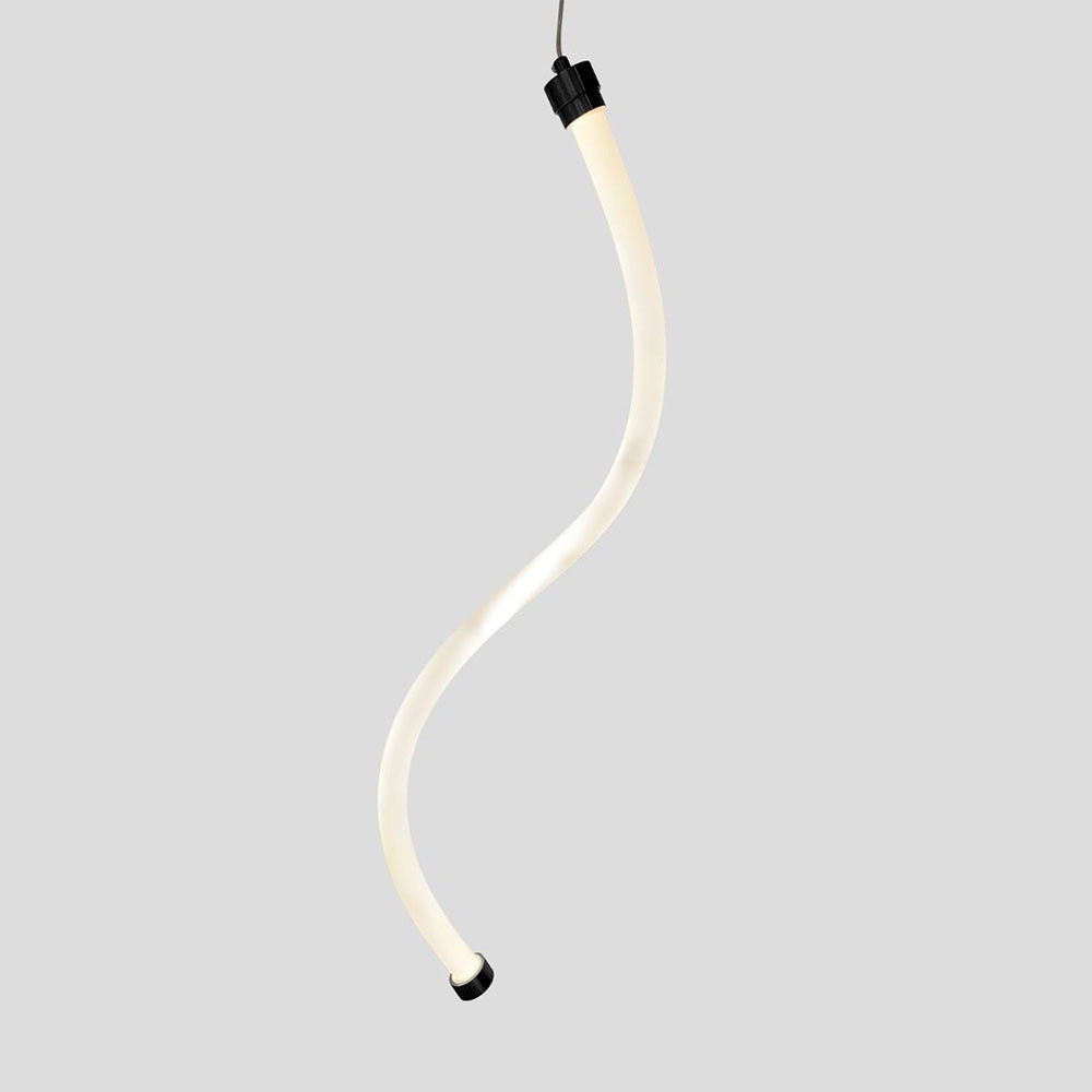 Esso 1 Light LED Pendant Black / Warm White