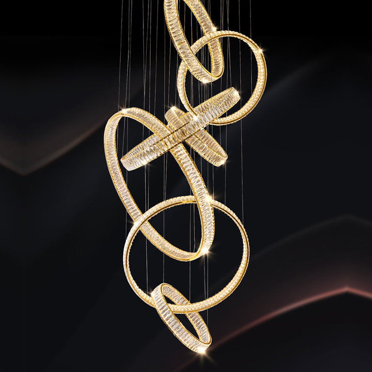 Soraya Crystal LED Pendant