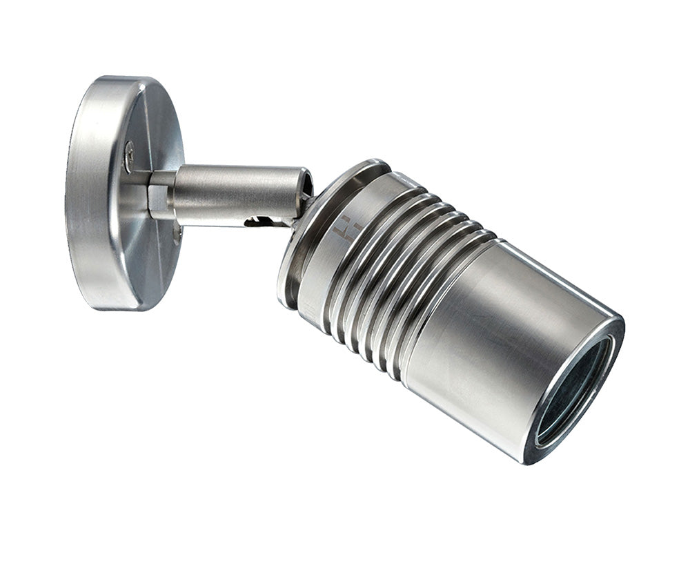 Euro Wall Spot 12 / 24V Stainless Steel - EWS/SS