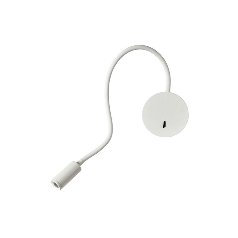 Eye 3W LED Wall Light with Switch White / Warm White