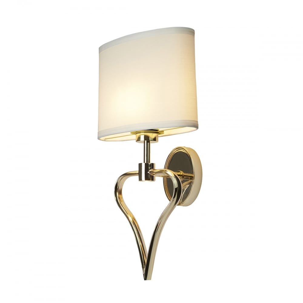 Falmouth 2 Light LED Wall Light French Gold / Warm White - BATH-FALMOUTH-FG