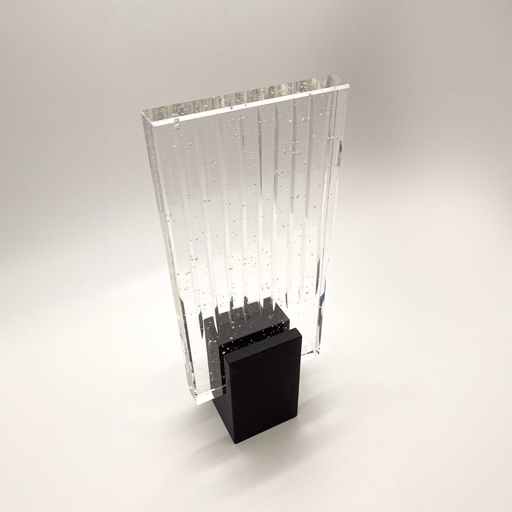 Felix Crystal LED Wall Light Black