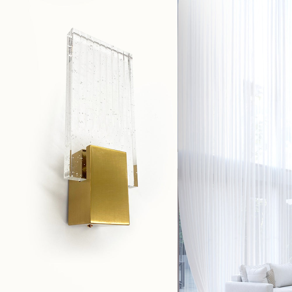 Felix Crystal LED Wall Light Gold