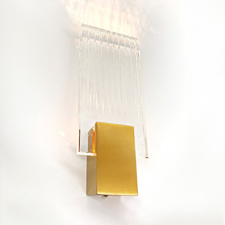 Felix Crystal LED Wall Light Gold