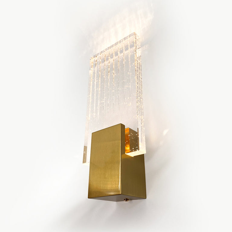 Felix Crystal LED Wall Light Gold