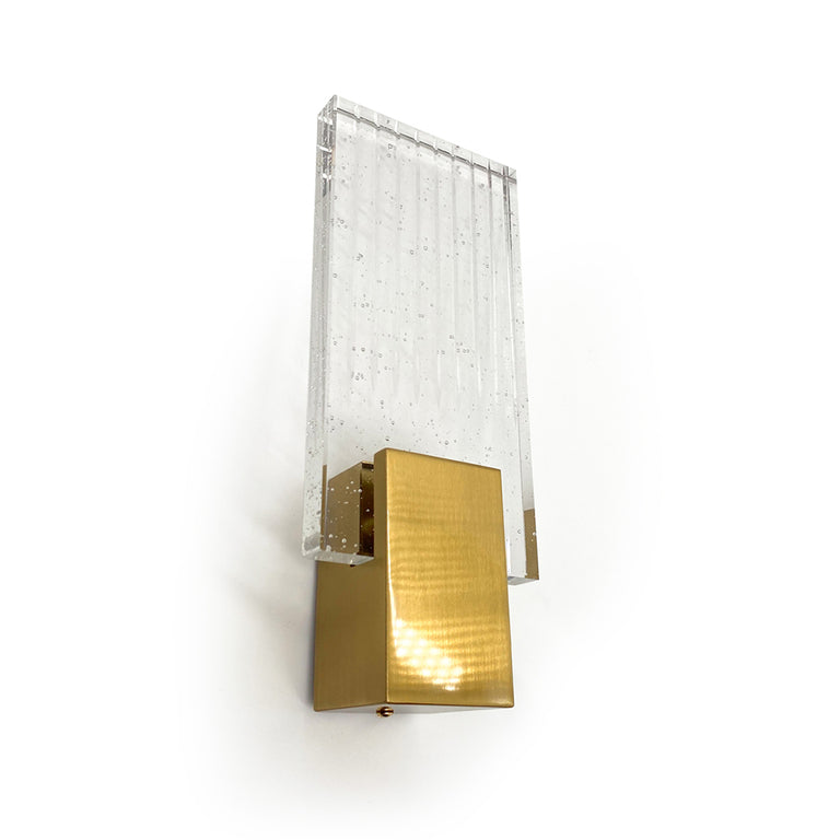 Felix Crystal LED Wall Light Gold