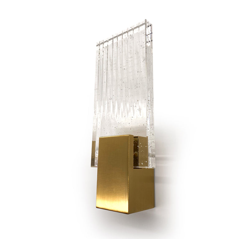 Felix Crystal LED Wall Light Gold