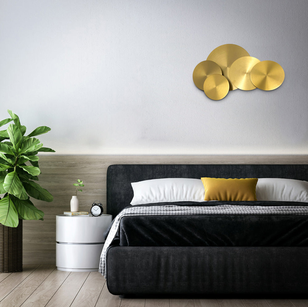 Forart 5 Wall Light Satin Gold