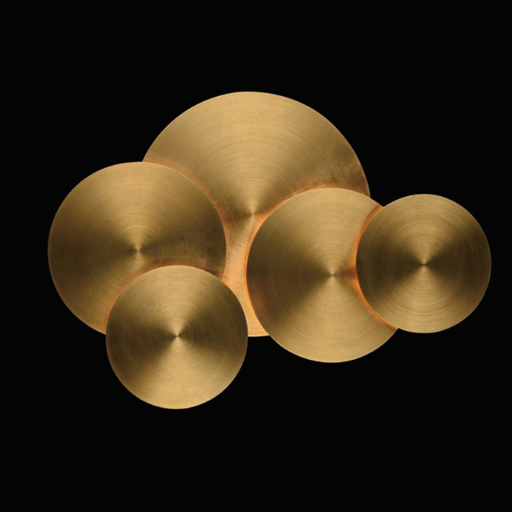 Forart 5 Wall Light Satin Gold