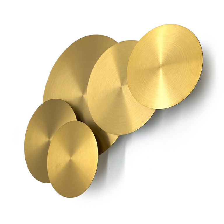 Forart 5 Wall Light Satin Gold