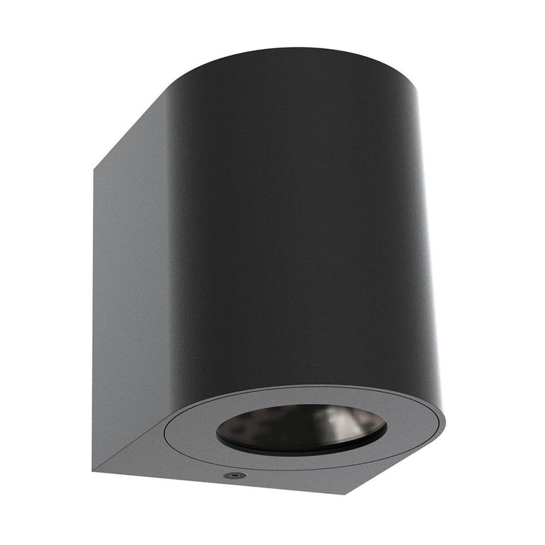Canto 12W Up & Down LED Wall Pillar Light Black / Warm White - 49701003