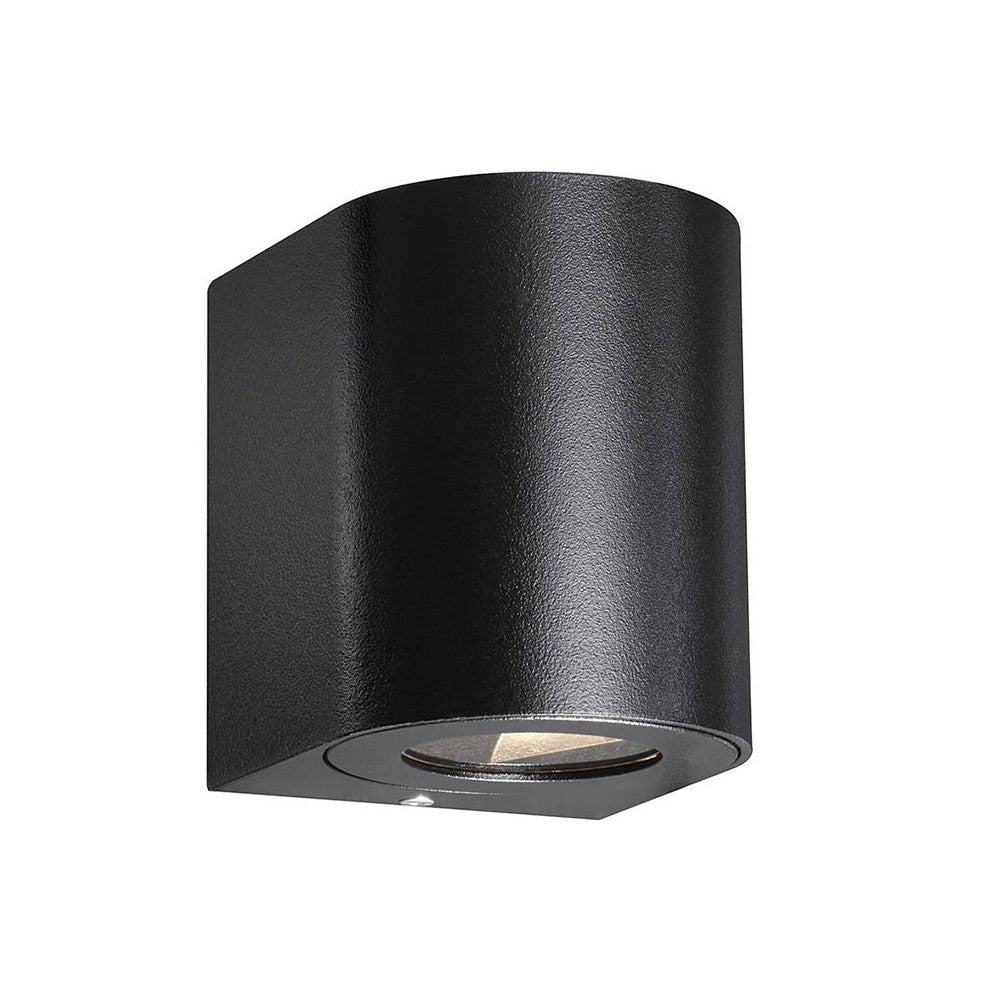 Canto 12W Up & Down LED Wall Pillar Light Black / Warm White - 49701003