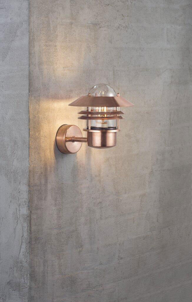 Blokhus 1 Light Wall Light Copper - 25011030
