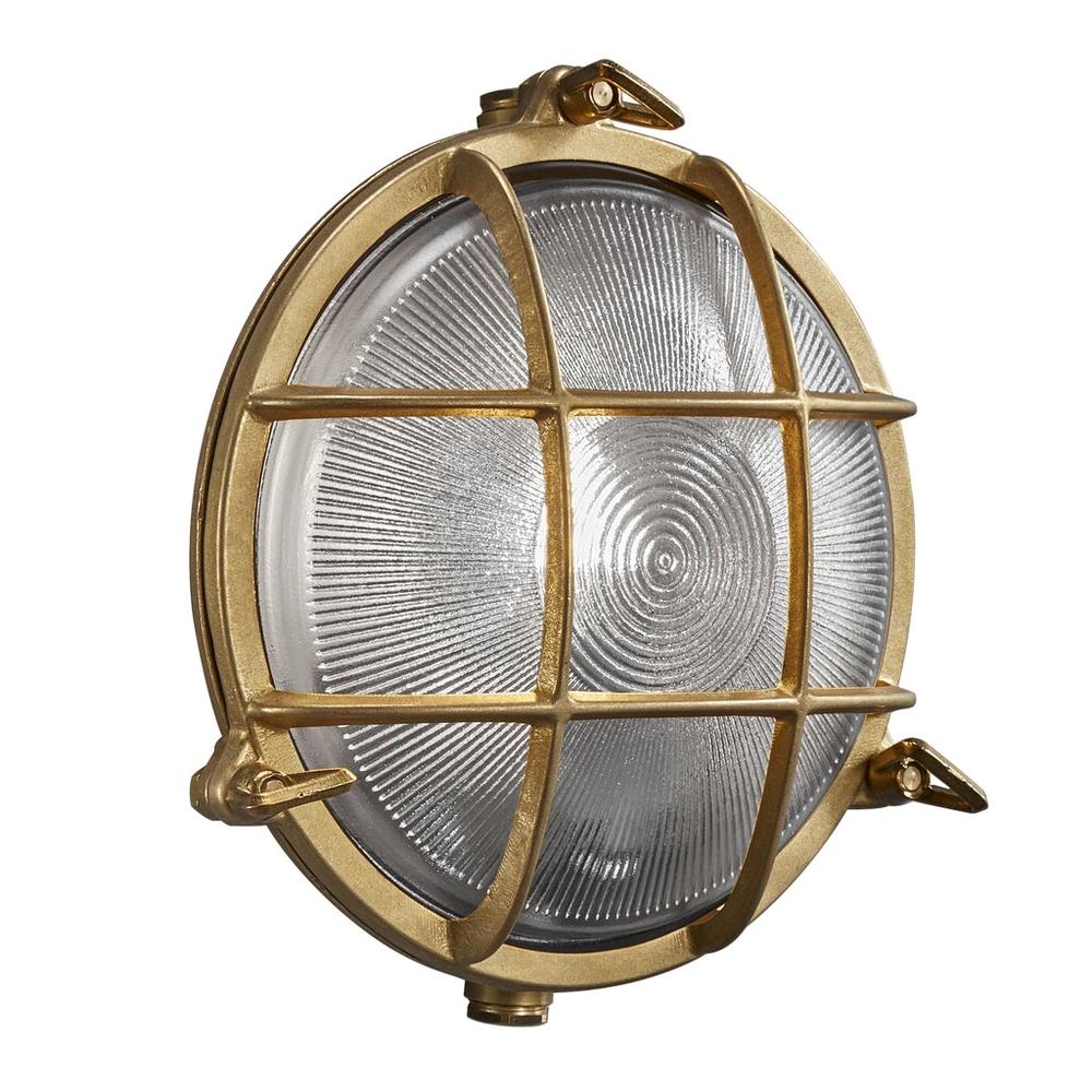 Polperro 1 Light Bunker Light Brass - 49021035