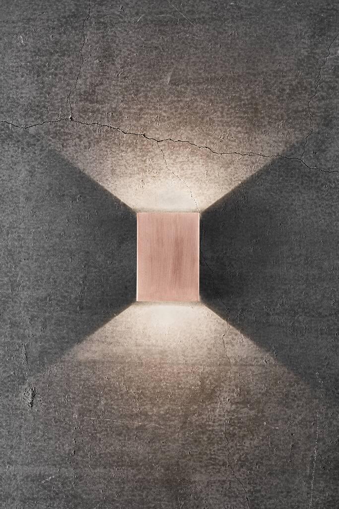 Fold 7W Up & Down LED Wall Light Copper - 2019041030