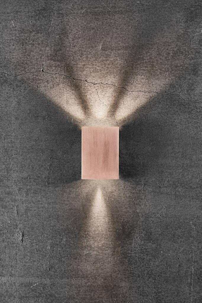 Fold 7W Up & Down LED Wall Light Copper - 2019041030