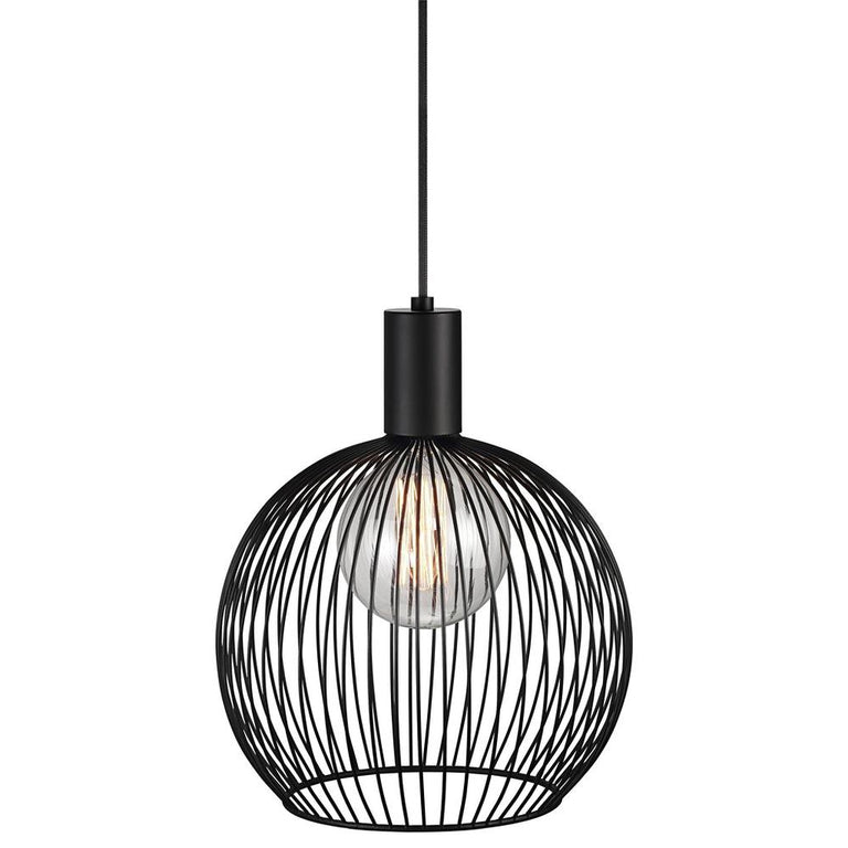 Aver 1 Light Pendant Small Black - 84243003