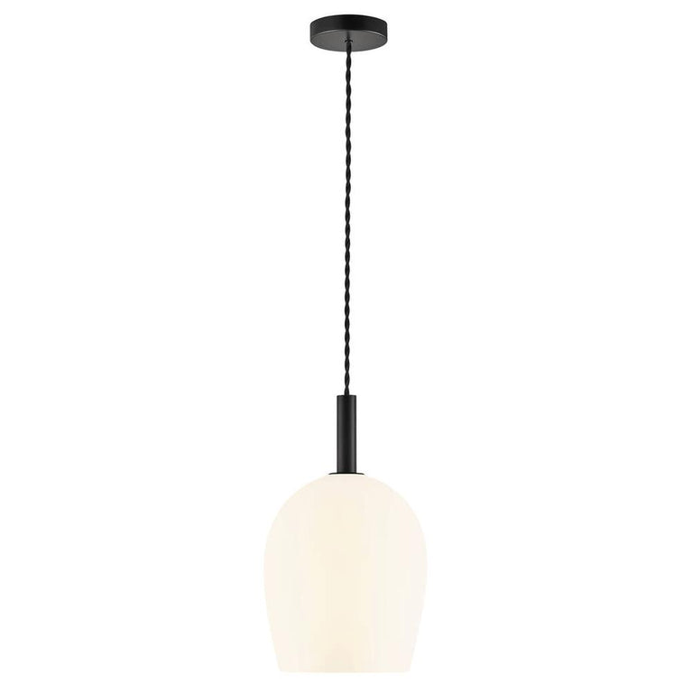 Uma 1 Light Pendant Small Opal White - 2112703001
