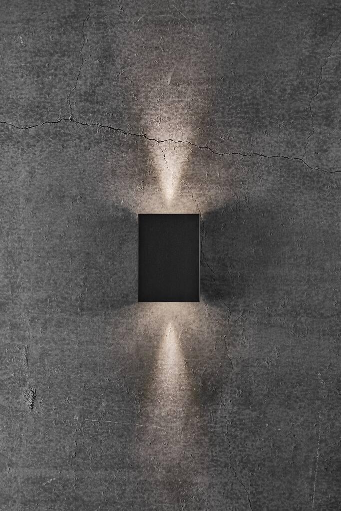 Fold 7W Up & Down LED Wall Light Black - 2019041003