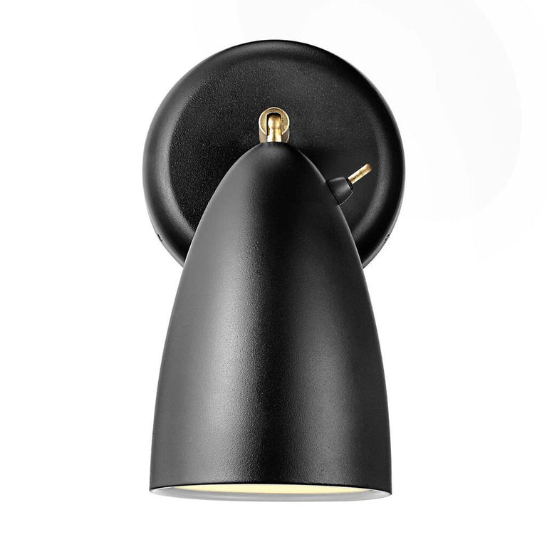 Nexus 1 Light GU10 Wall Light Black - 2020601003