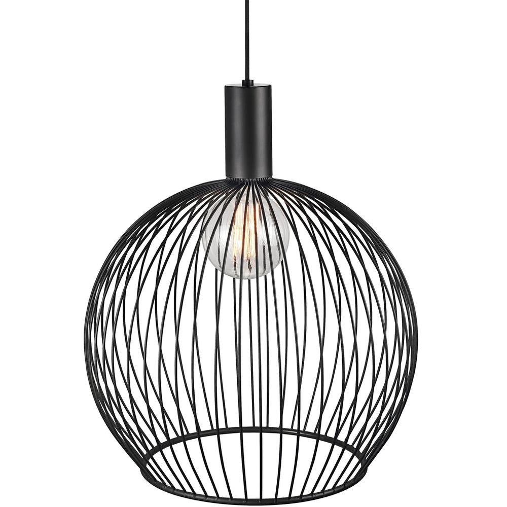 Aver 1 Light Pendant Large Black - 84263003
