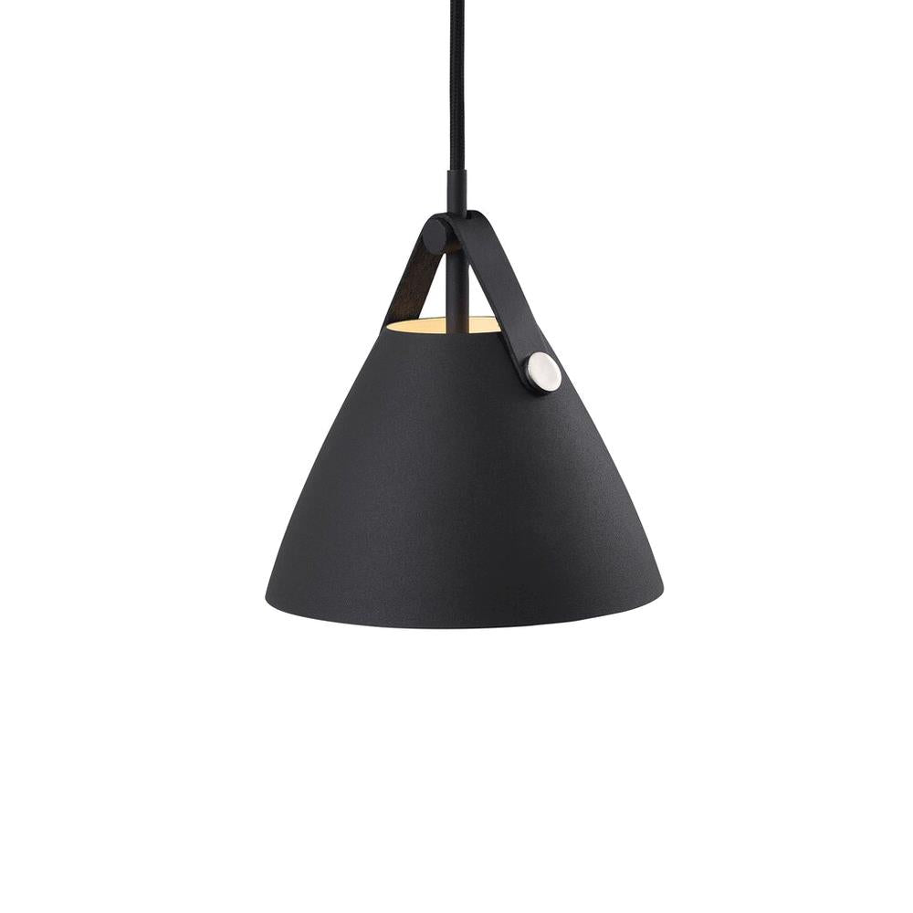 Strap 16 1 Light Pendant Leather Black - 84303003